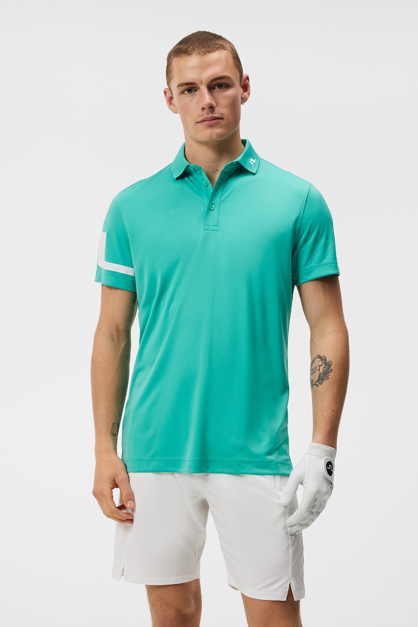 Heath Regular Fit Polo / Bright Aqua