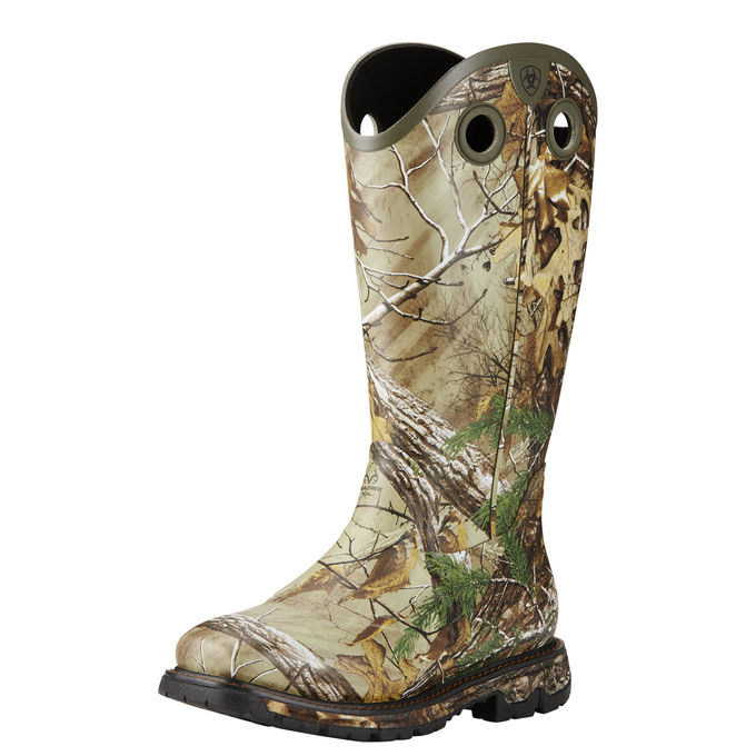 Ariat Conquest Buckaroo Waterproof Insulated Square Toe Rubber Boot