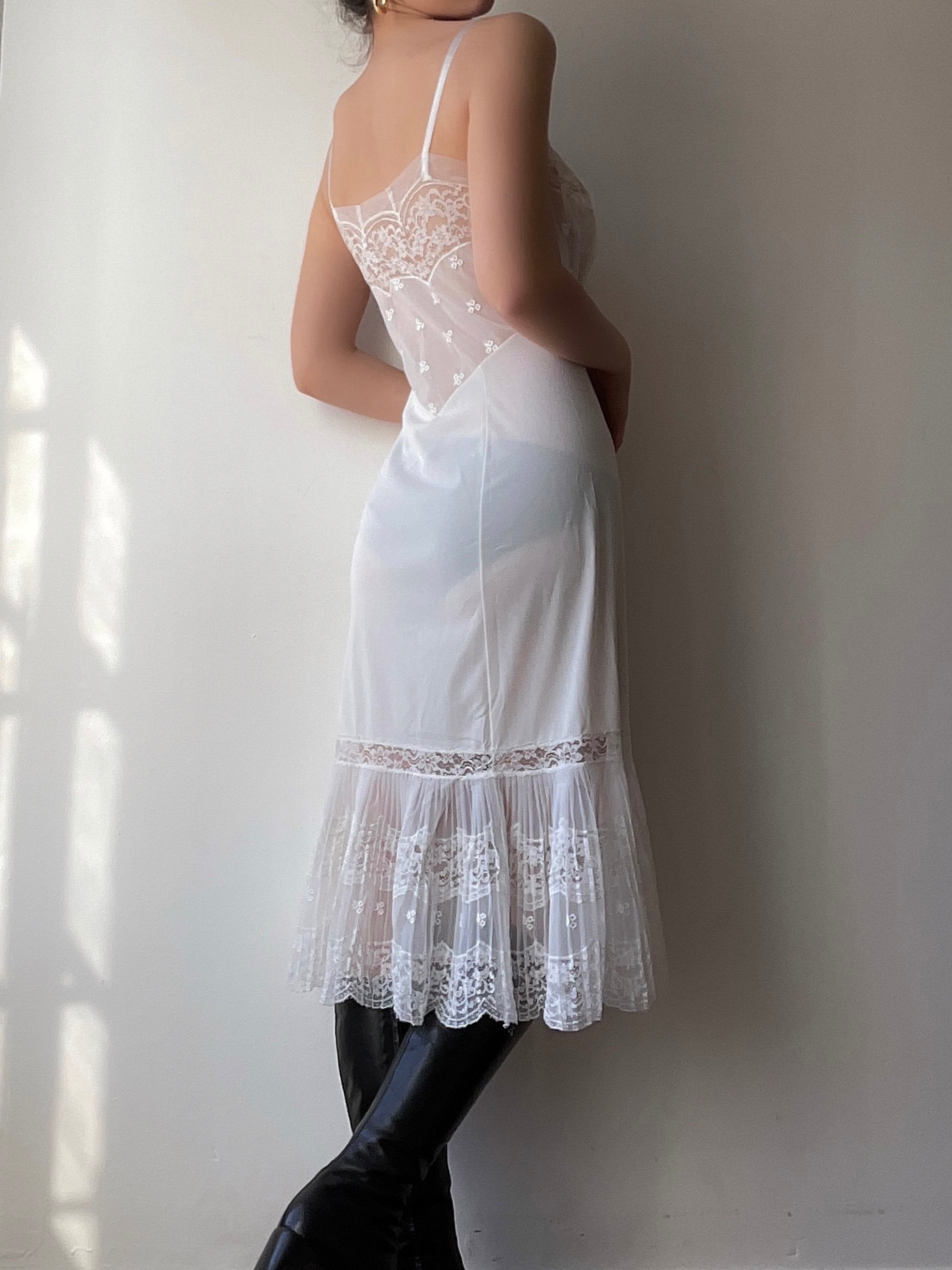 1950s Pleated Dress (XS/S)
