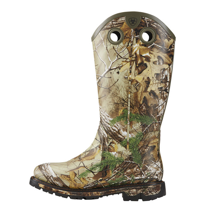 Ariat Conquest Buckaroo Waterproof Insulated Square Toe Rubber Boot