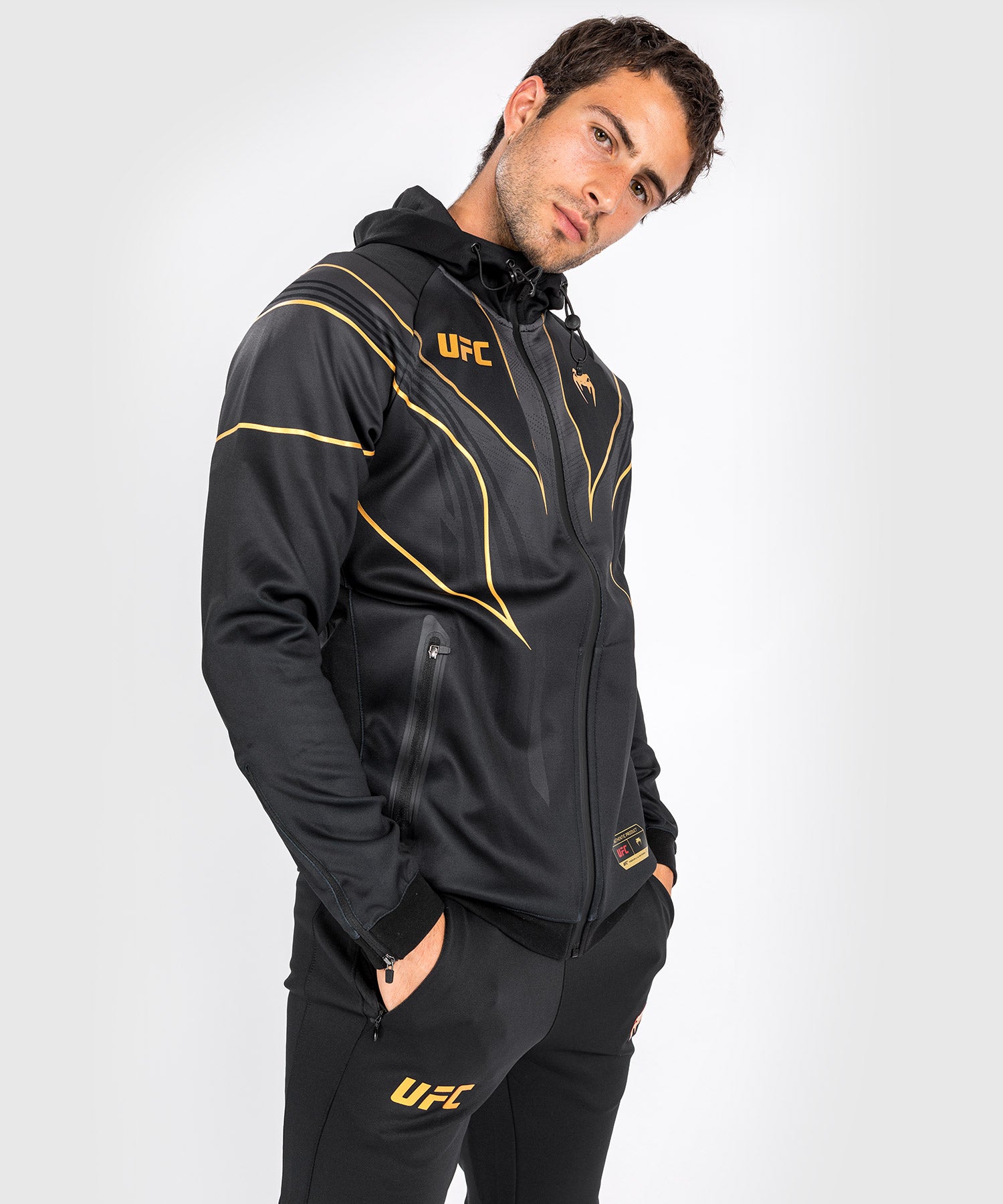 UFC Authentic Fight Night 2.0 Men's Walkout Hoodie - Champion