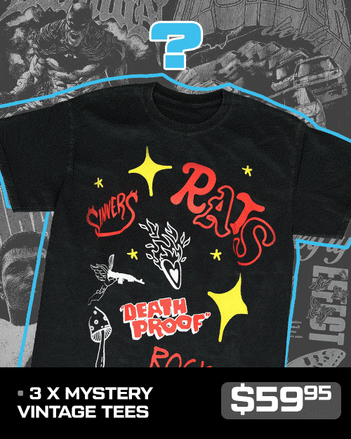 3 for $59.95 Mystery Vintage Tees