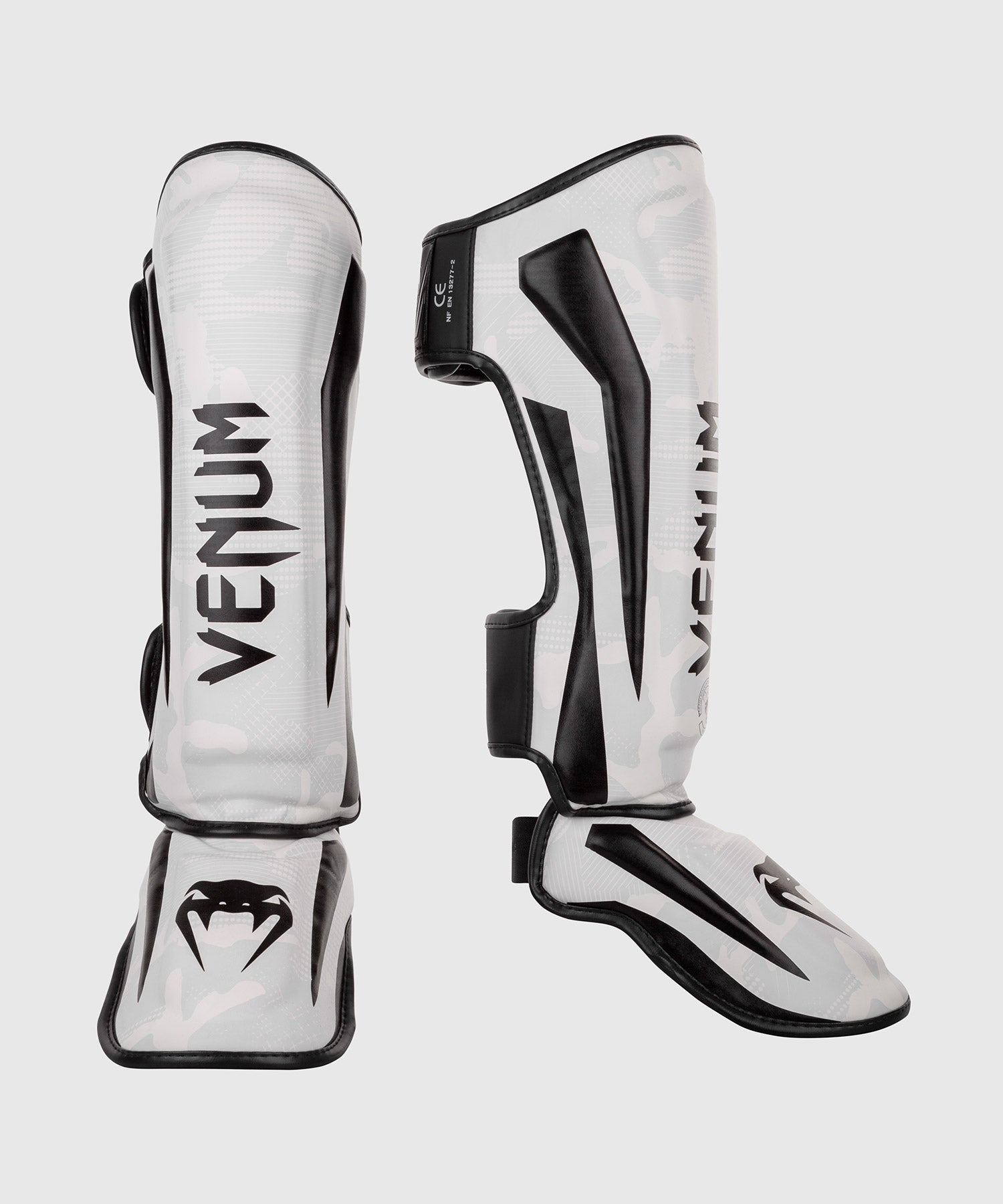 Elite Shin Guards - White/Camo