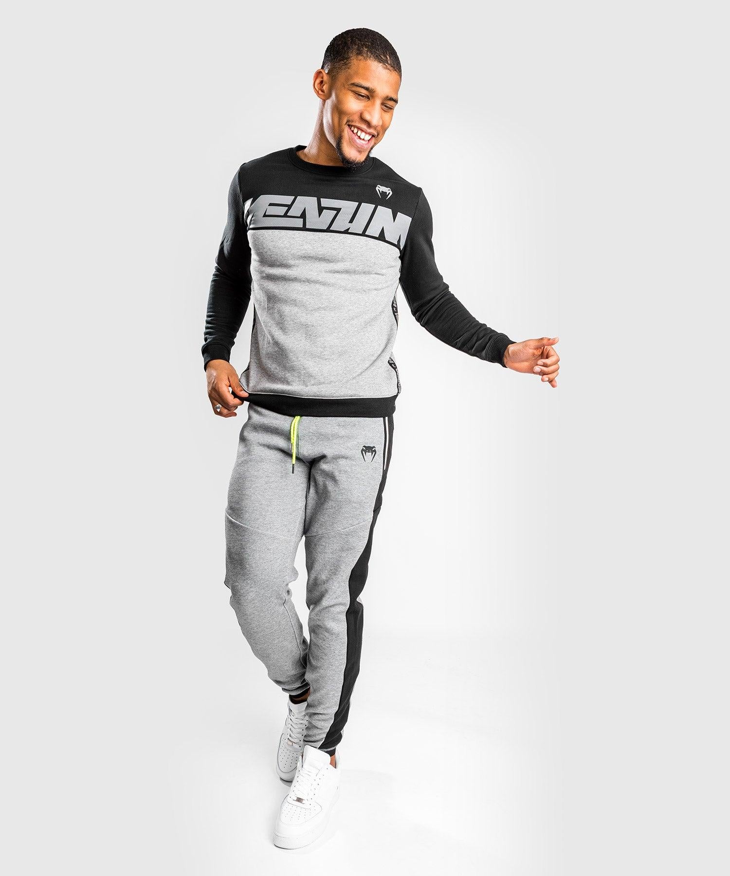 Connect Crewneck Sweatshirt - Black/Dark heather Grey