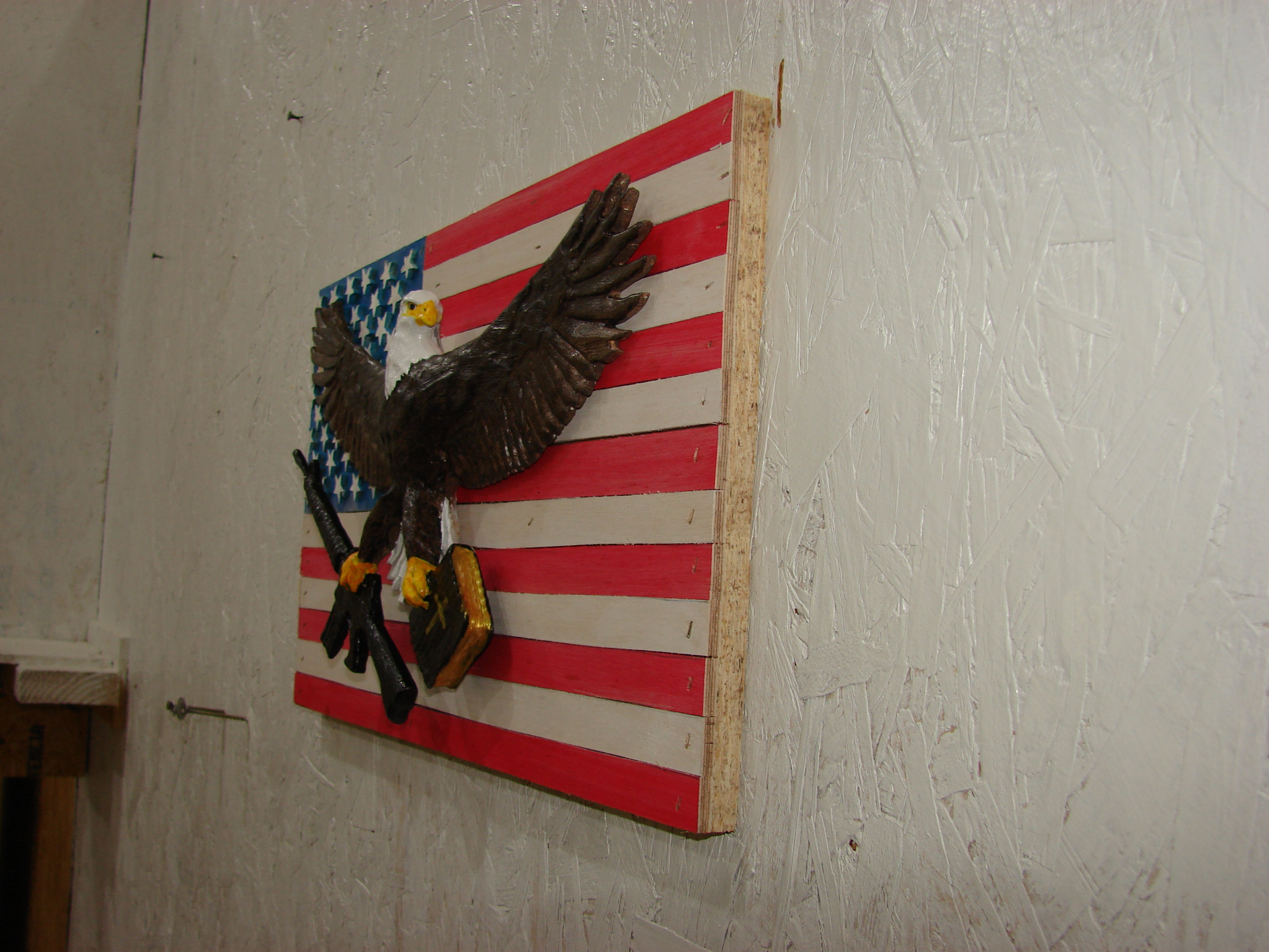 USA American Flag Eagle